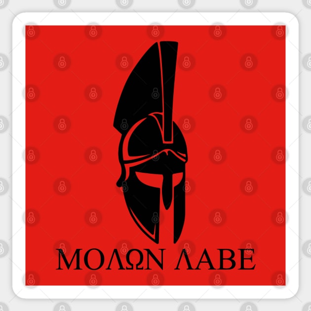 Mod.5 Molon Labe Greek Spartan Sticker by parashop